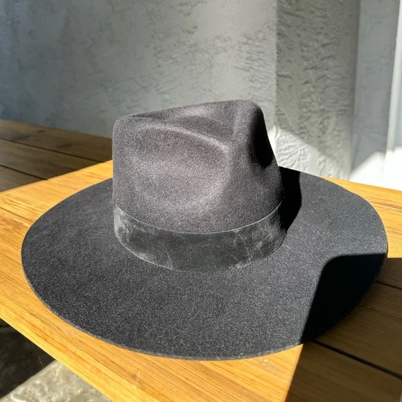 Lack Of Color | Accessories | Black Lack Of Color Mirage Hat  display picture 3